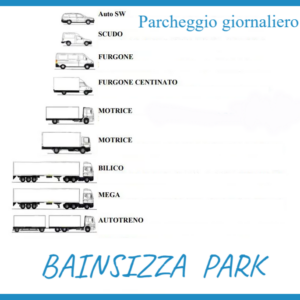 Parcheggio GIORNALIERO VAN valido 24ore